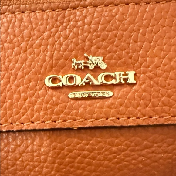 Coach Mini Bennett Brown Leather and Shearling Satchel (EUC) - Picture 8 of 16